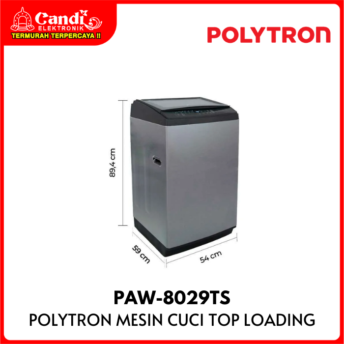 Polytron  Washing Machine Top Loading